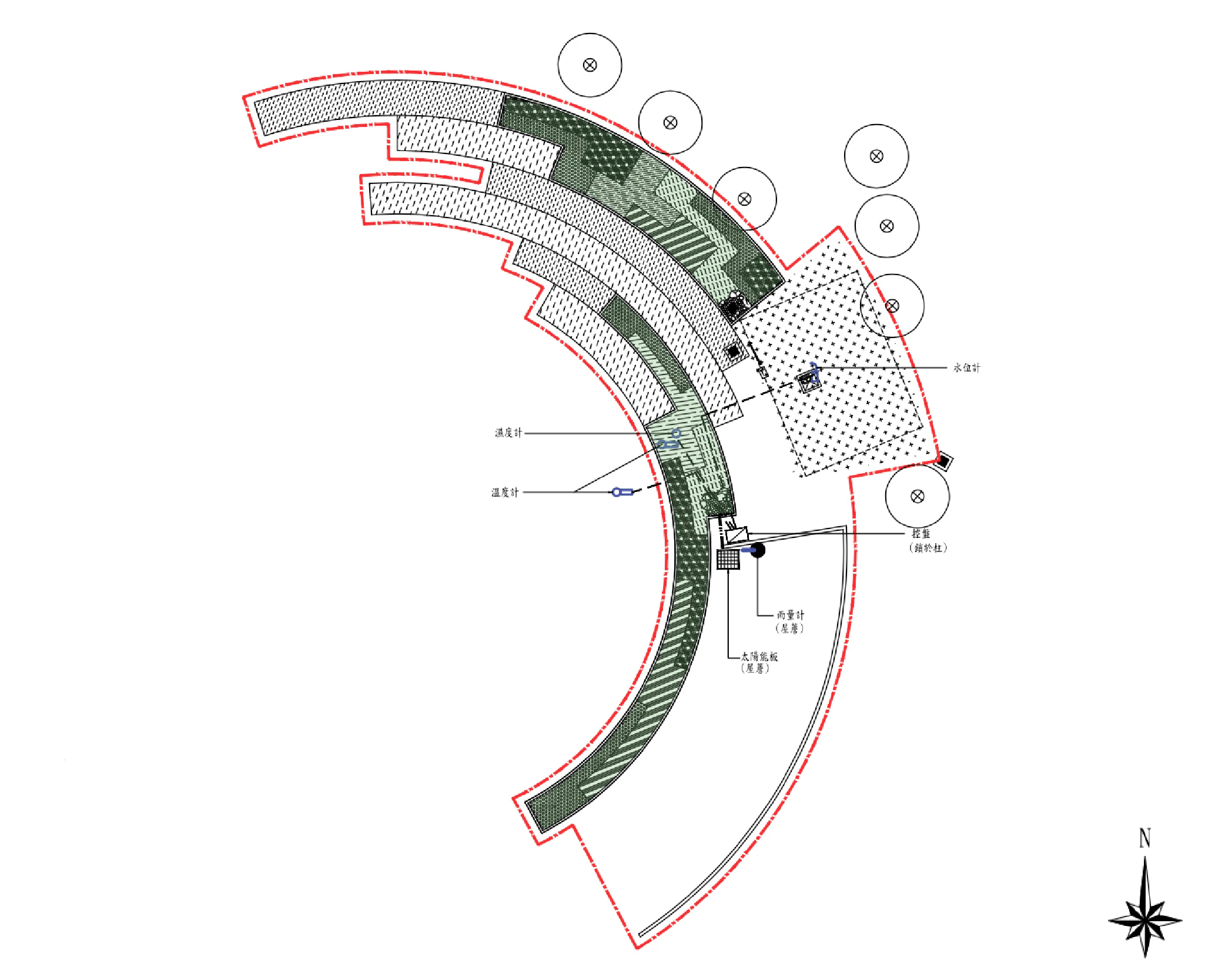 新竹市蟹仔埔公園設計平面圖