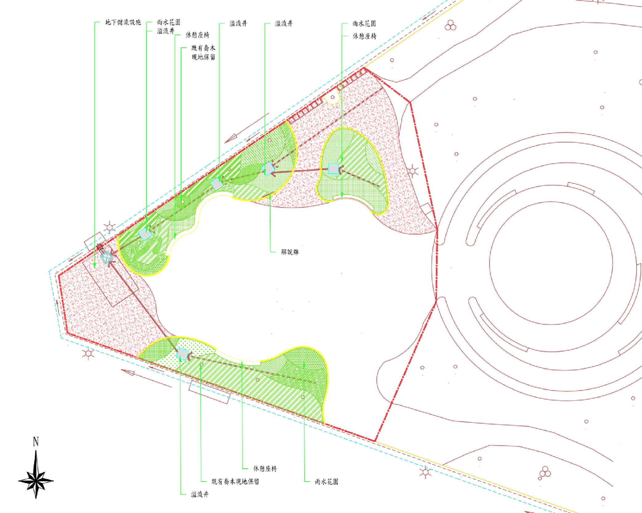 新北市一品公園設計平面圖