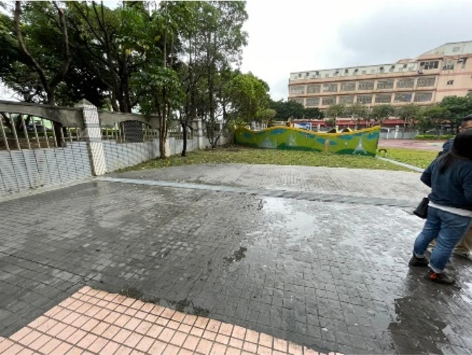 Current Condition of Campus Surface Water Accumulation