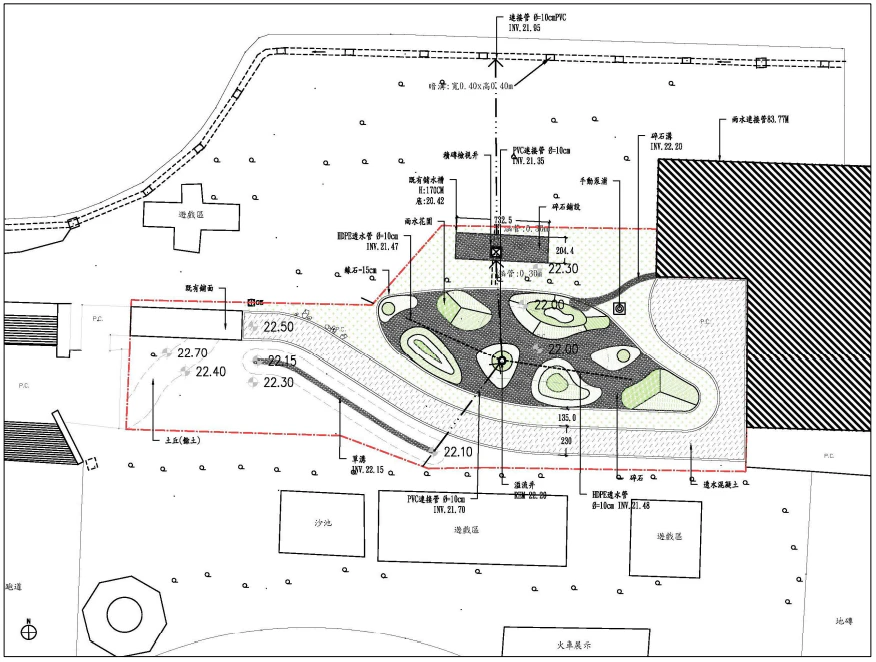 臺南市歸南國小設計平面圖