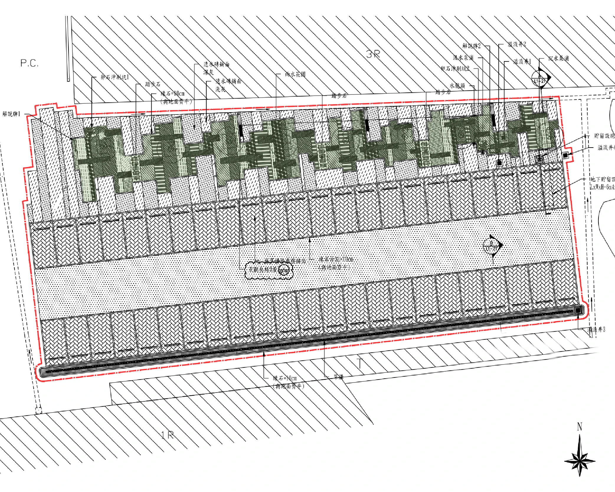 桃園市新街國小設計平面圖