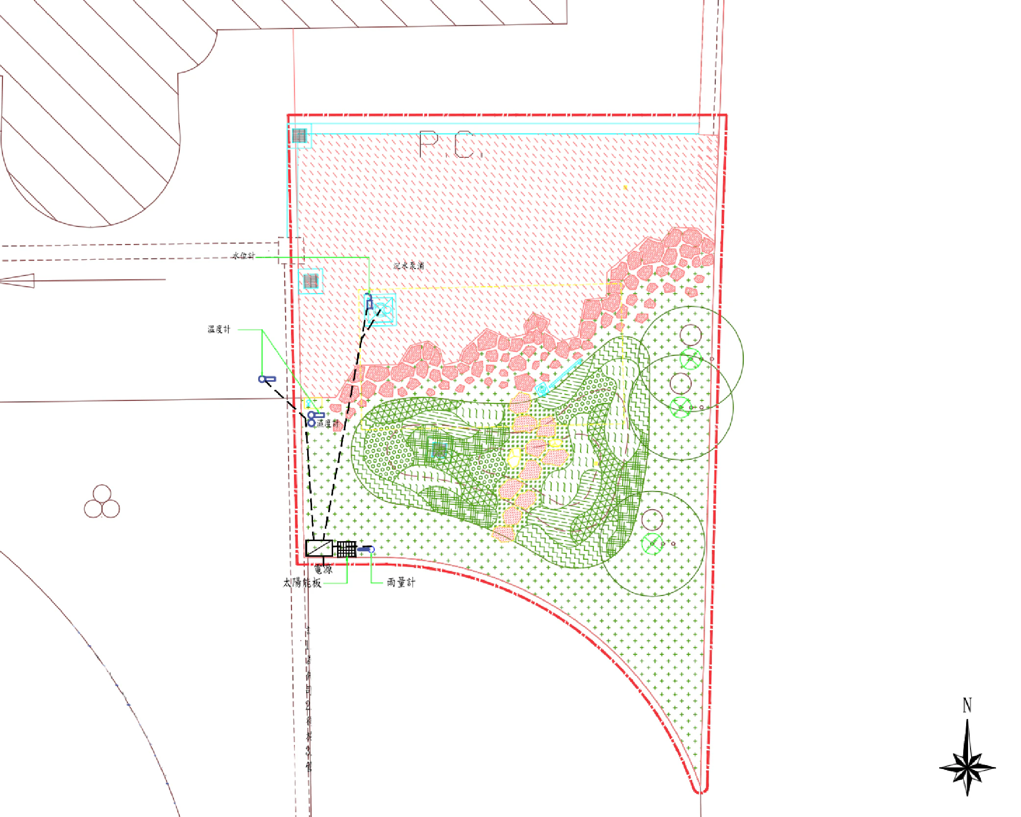 Taoyuan City Jhong Fu Elementary School - Design layout